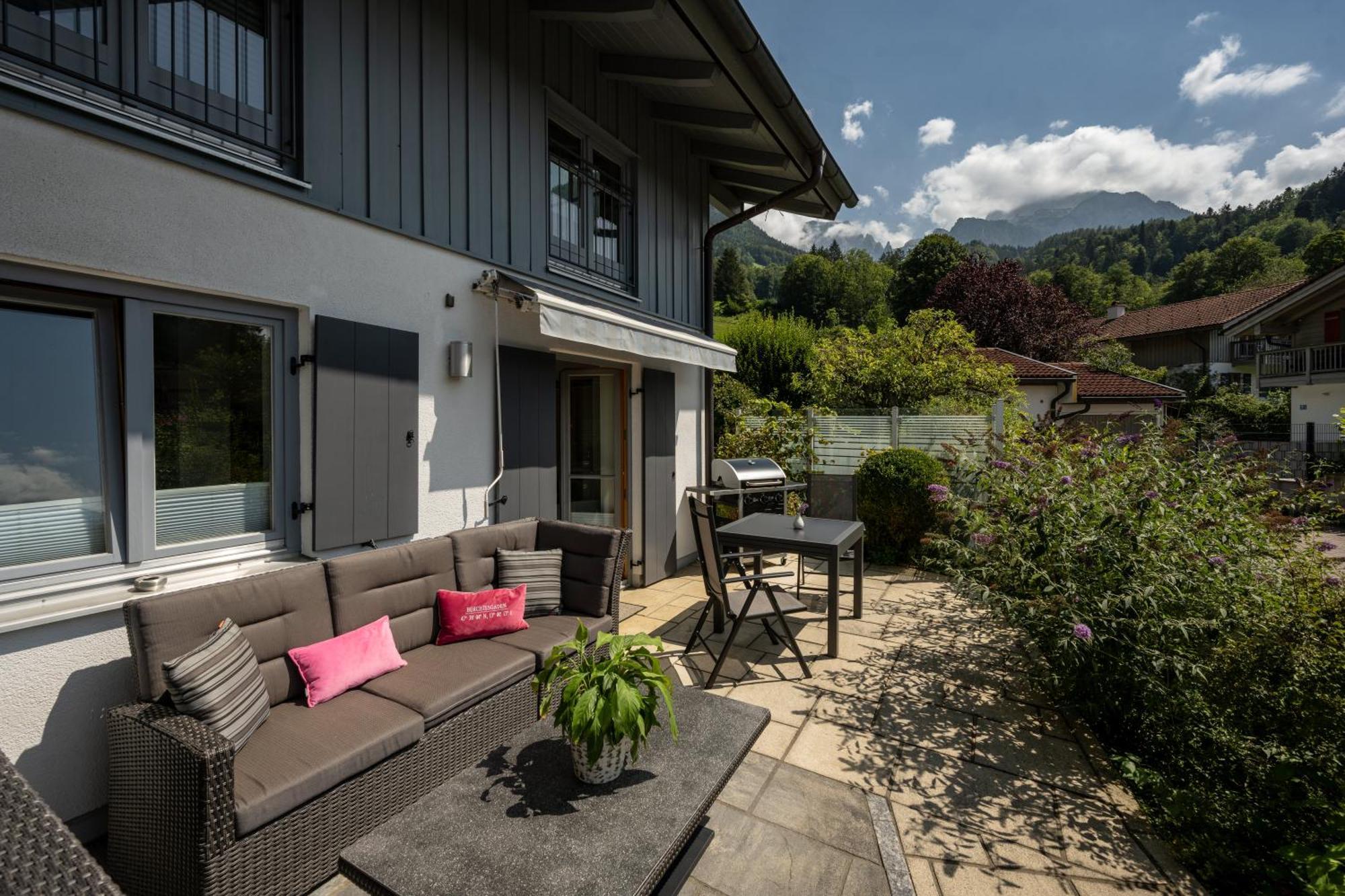 Ferienwohnung Marianne Bergpanorama Fuer Paare 60Qm Berchtesgaden Exterior photo
